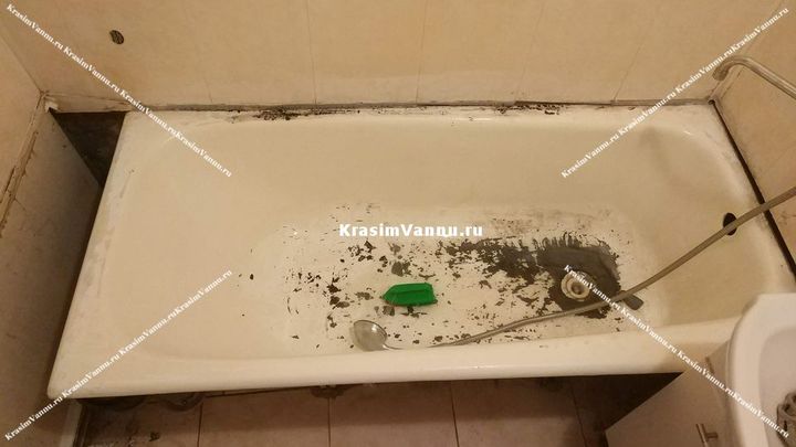 Покрытие ванны акрилом До